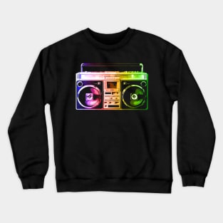 Rainbow Boombox Crewneck Sweatshirt